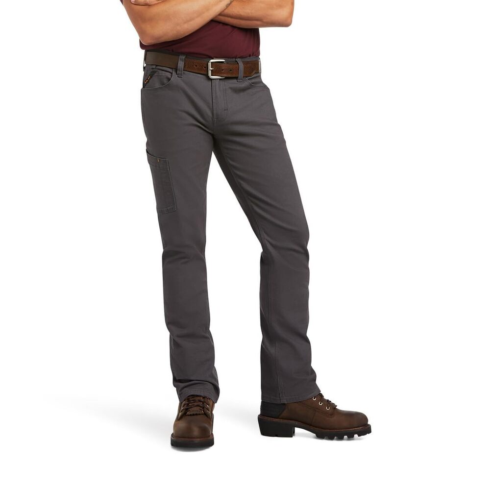 Ariat Rebar M7 DuraStretch Made Tough Pants Rebar Grey 40 34